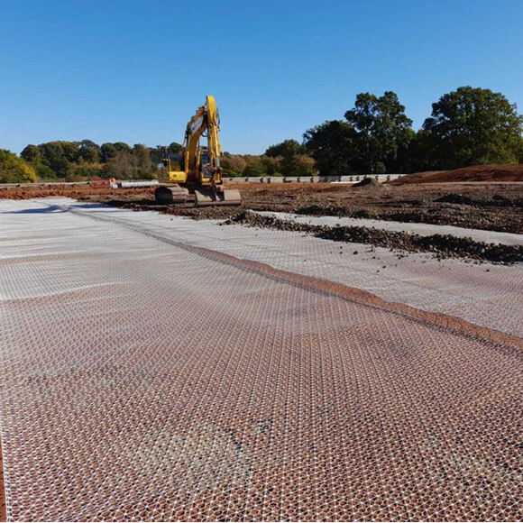Hs2 project using Tensar InterAx geogrids